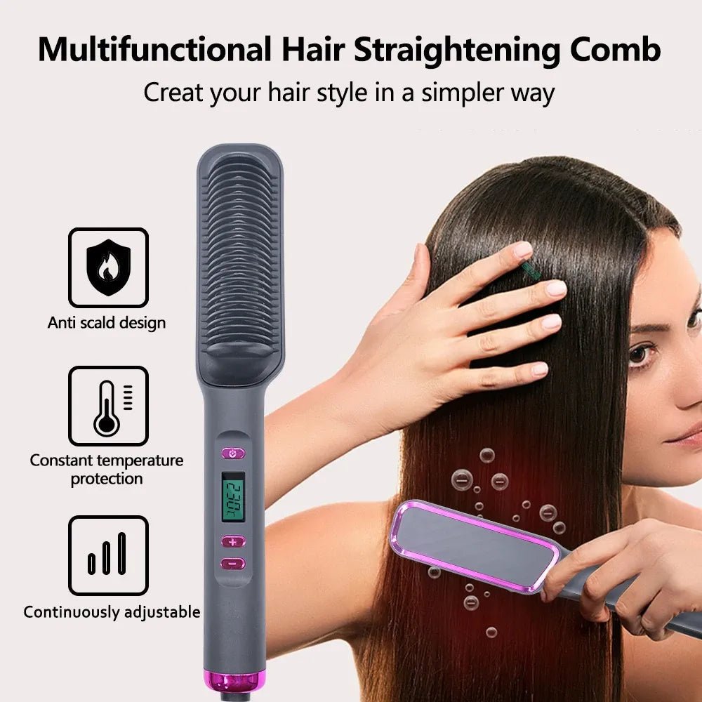 Electric Hair Straightening Comb - Mi tienda