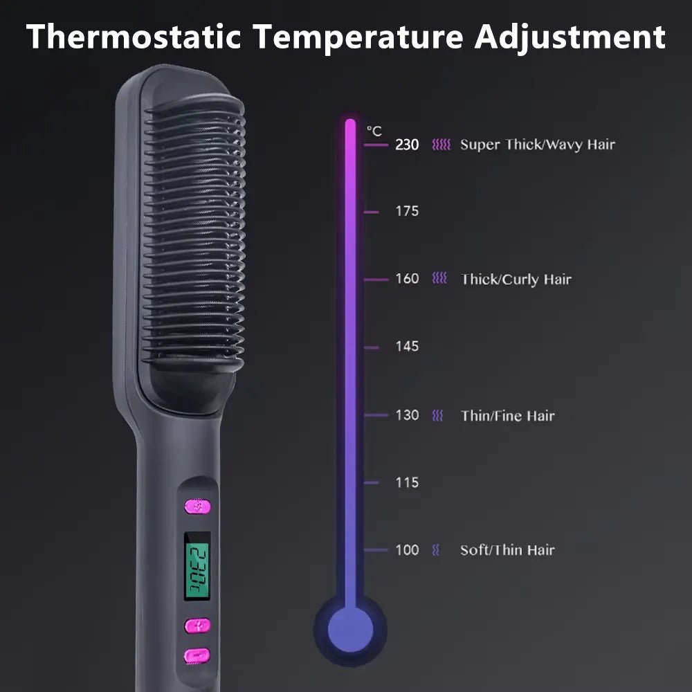 Electric Hair Straightening Comb - Mi tienda