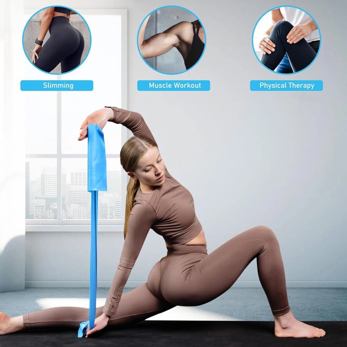 Yoga Elastic Resistance Bands - Mi tienda